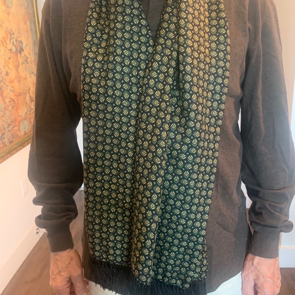Mariano Rubinacci Silk Scarf